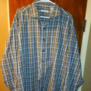 Moda Campia Moda.......Plaid button down dress/casual shirt